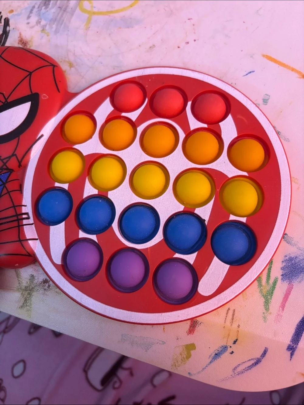 Spider-Man Pop it Fidget Toy - Picture 2 of 5
